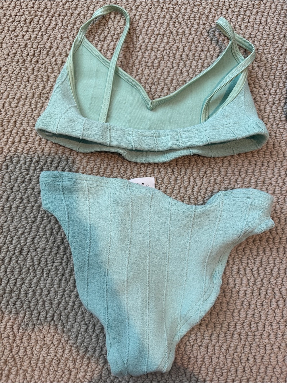 Hunza G Virginia Nile Bikini in Mint - Picture 4 of 6